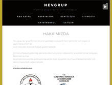 Tablet Screenshot of nevgrup.info